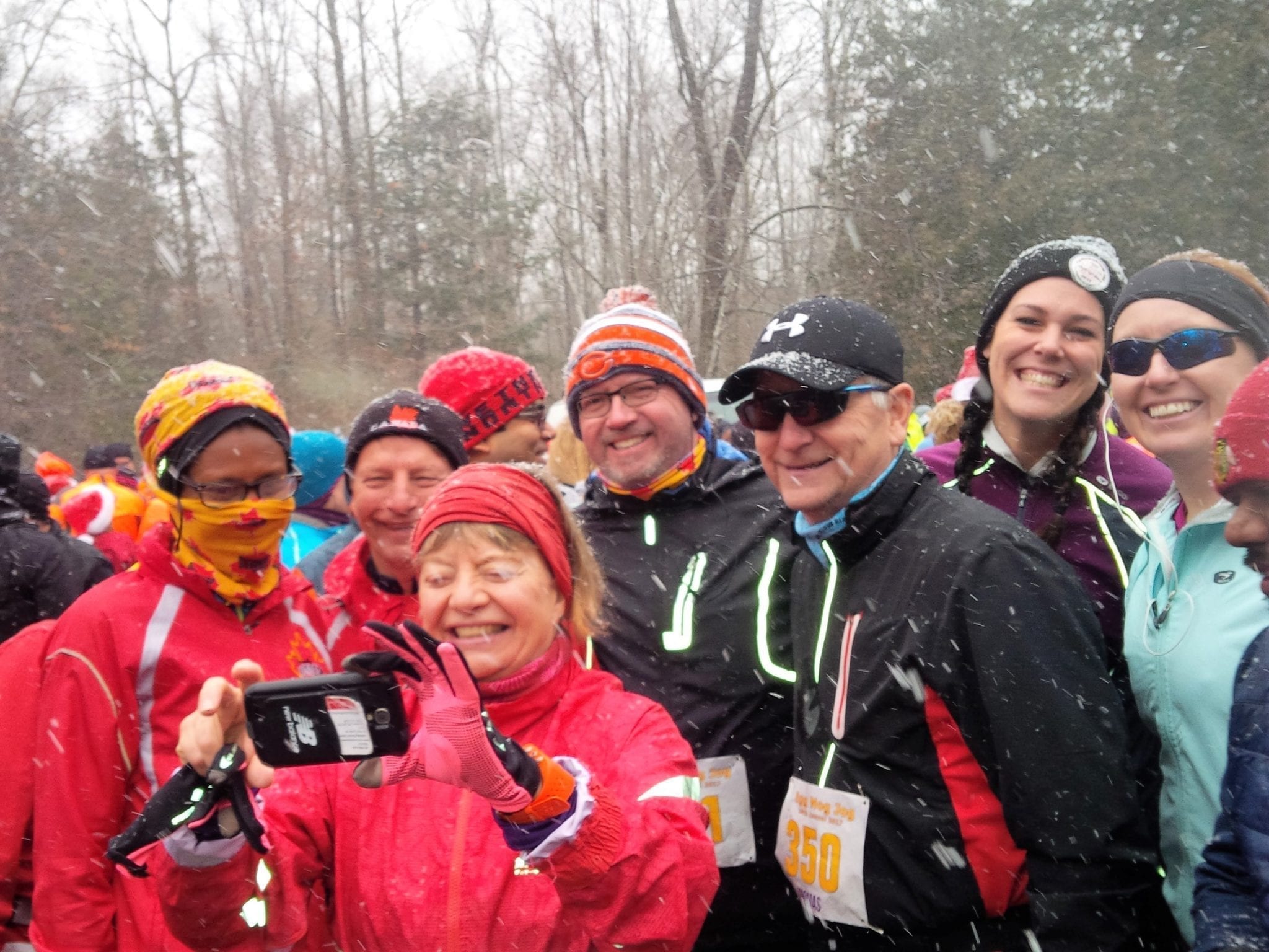 Egg Nog Jog Recap Brampton Benders Running Club